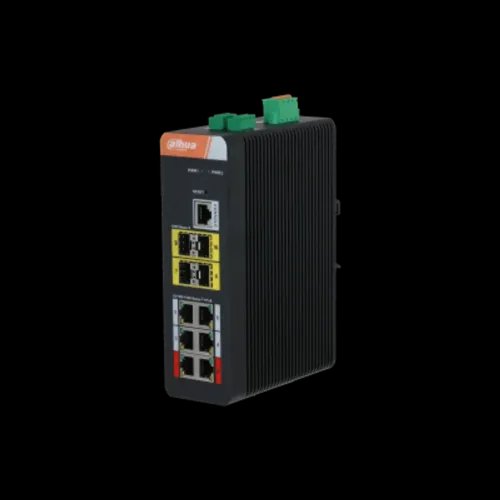 Dahua10-PortGigabitIndustrialSwicthwith6-PortGigabitPoEManagedDH-PFS4410-6GT-DP-V2