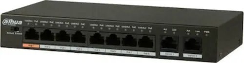 Dahua10-PortUnmanagedDesktopSwitchwith8-PortPoEDH-PFS3010-8ET-96-V2