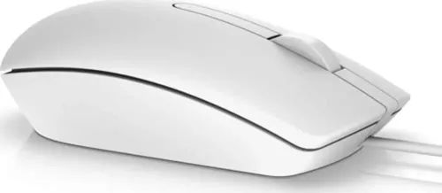 Dell Mouse MS116 Optical Wired White