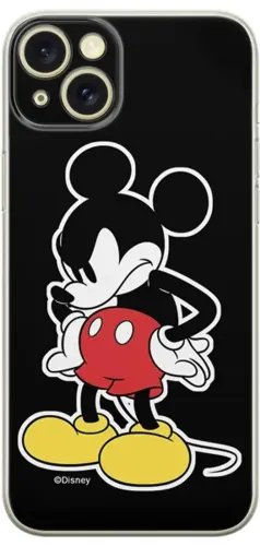 Disney Case Apple iPhone 15 Plus Mickey Full Print Angry Black