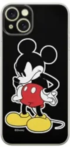 Disney Case Apple iPhone 15 Plus Mickey Full Print Angry Black