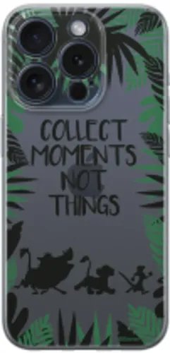 Disney Case Apple iPhone 15 Pro Lion King Partial Print Moments Black
