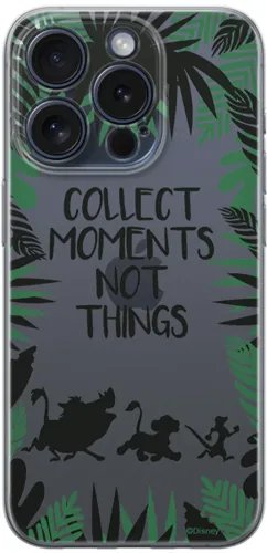 Disney Case Apple iPhone 15 Pro Lion King Partial Print Moments Black