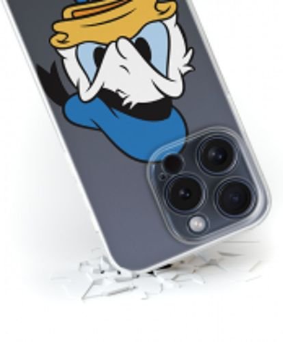 DisneyCaseAppleiPhone15ProDonaldPartialPrintAngryTransparent