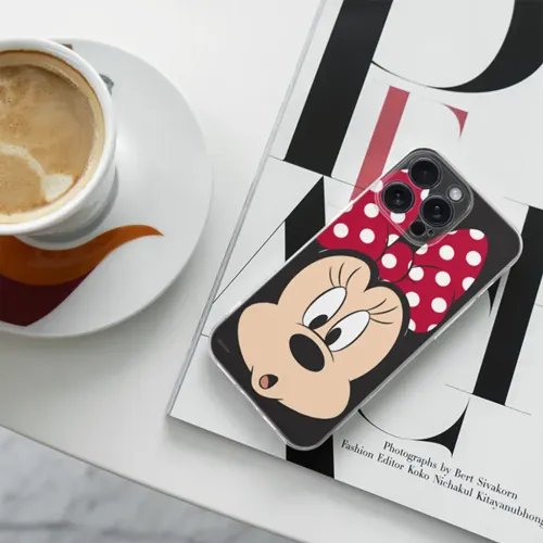 DisneyCaseAppleiPhone15ProMaxMinnieFullPrintSurpriseBlack
