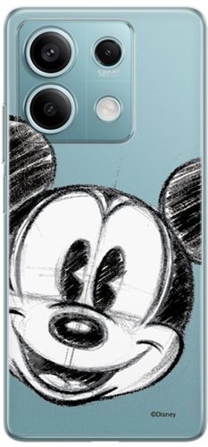 DisneyCaseRedmiNote135GMickeyPartialPrintSketchTransparent