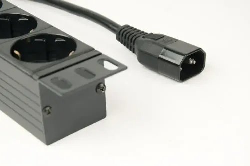 ENERGENIE PDU 8 SCHUKO SOCKETS 1U 10A C14 PLUG 3M