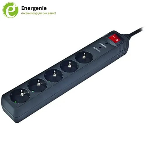 ENERGENIE SURGE PROTECTOR 5 SOCKETS 45M