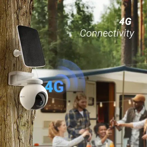 EZVIZ Camera 4G Battery HB8 with Solar Panel Kit