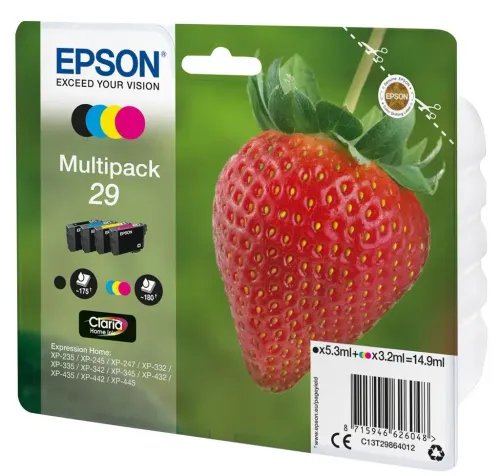 EpsonStrawberryMultipack4-colours29ClariaHomeInk