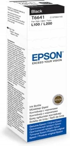 EpsonT6641Blackinkbottle70ml