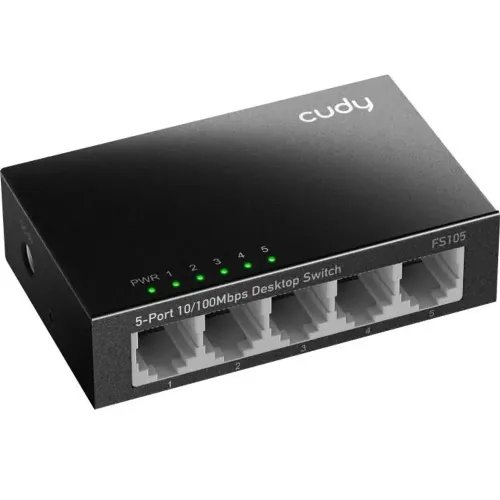 Fast thernet 5 port switch Metal Cudy FS105