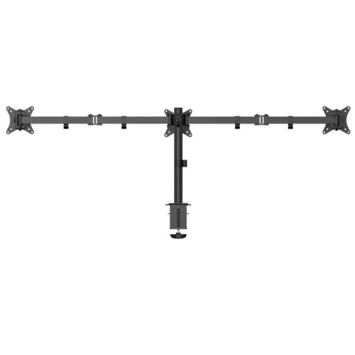 GEMBIRDADJUSTABLEDESK3-DISPLAYMOUNTINGARMRTS17-27BLACK