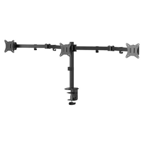 GEMBIRDADJUSTABLEDESK3-DISPLAYMOUNTINGARMRTS17-27BLACK