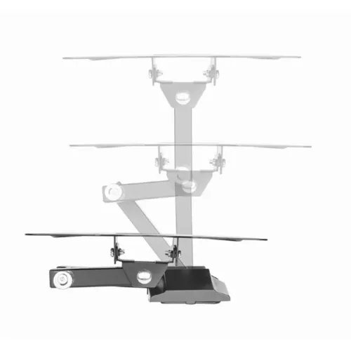 GEMBIRDFULLMOTIONTVWALLMOUNT23-42VESA200X200BLACK