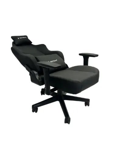 GEMBIRDGAMINGCHAIRWITHBACKANDNECKPILLOWSBLACK