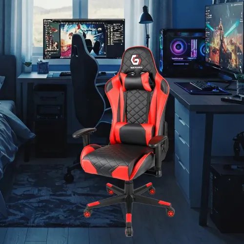 GEMBIRDGAMINGPVCLEATHERCHAIRWITHPILLOWSBLACKRED