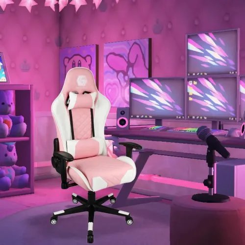 GEMBIRDGAMINGPVCLEATHERCHAIRWITHPILLOWSWHITEPINK