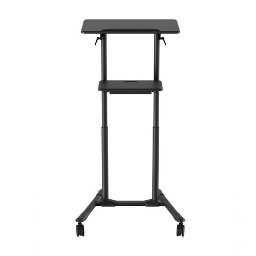 GEMBIRDMOBILELECTUREDESKWITHCASTERWHEELSBLACK