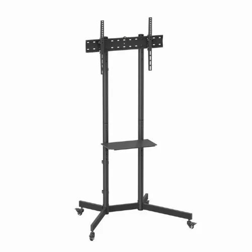 GEMBIRDTVFLOORSTANDWITHCASTERWHEELSTILT37-70VESA800X600BLACK