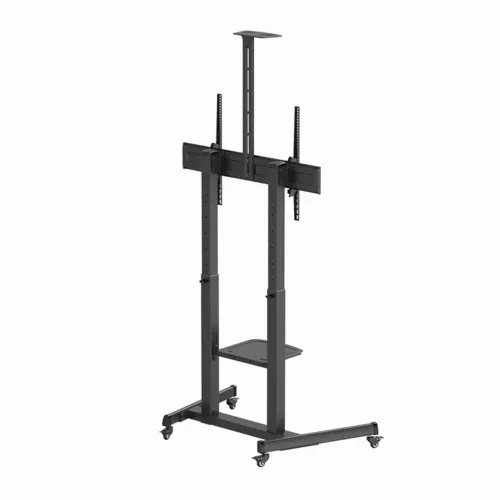 GEMBIRDTVFLOORSTANDWITHCASTERWHEELSTILT60-100