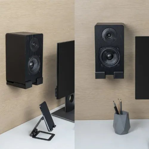 GEMBIRDWALLMOUNTFORSOUNDBARBLACK