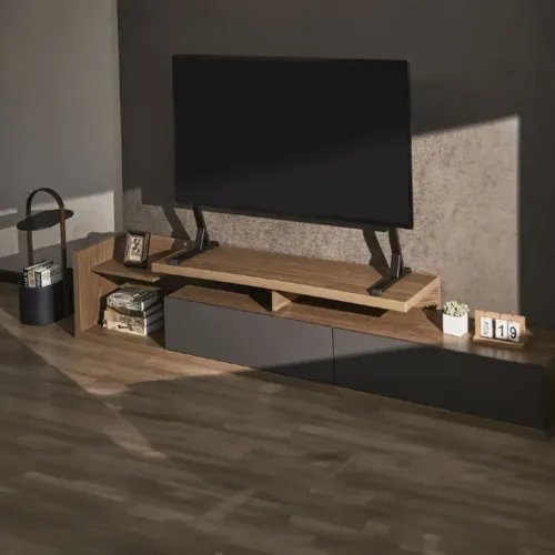 GEMBIRD3STAGEHEIGHTTABLETOPTVSTAND45-90MAXVESA800x400