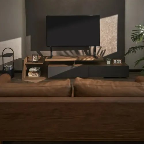 GEMBIRD3STAGEHEIGHTTABLETOPTVSTAND45-90MAXVESA800x400