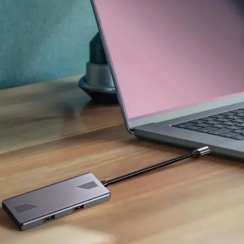 GEMBIRD4-PORTACUSB3.2GEN2TYPE-CHUBSILVER