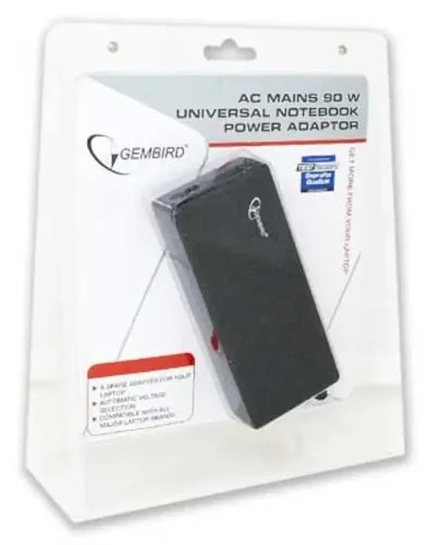 GEMBIRD AC MAINS 90W UNIVERSAL NOTEBOOK POWER ADAPTOR
