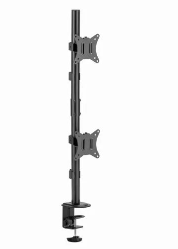 GEMBIRD ADJUSTABLE 2-DISPLAY VERTICAL DESK MOUNT 17-32
