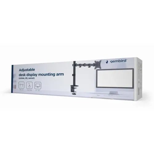 GEMBIRD ADJUSTABLE DESK DISPLAYMOUNTING ARM 17-32
