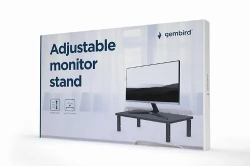 GEMBIRD ADJUSTABLE MONITOR STAND RECTANGLE