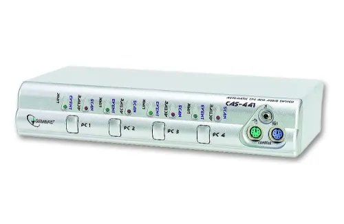 GEMBIRD AUTOMATIC CPU AND AUDIO SWITCH 4PCS