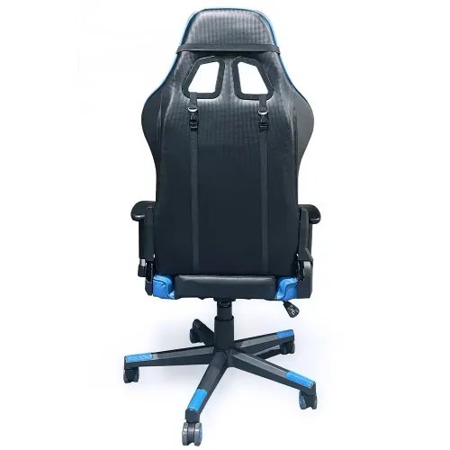 GEMBIRD GAMING CHAIR LEATHER BLACKBLUE