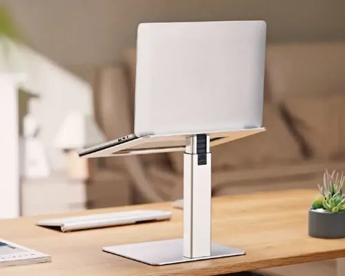 GEMBIRD HEIGHT ADJUSTABLE NOTEBOOK RISER STAND SILVER