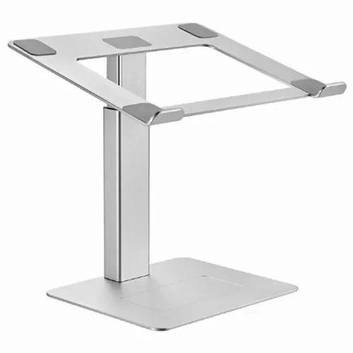 GEMBIRD HEIGHT ADJUSTABLE NOTEBOOK RISER STAND SILVER