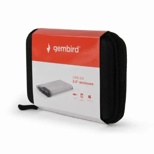 GEMBIRD USB 30 25 ENCLOSURE FOR 95MM DRIVE TRANSPARENT PLASTIC