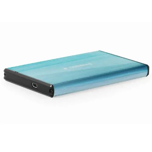 GEMBIRD USB 3.0 2.5 ENCLOSURE BRUSHED ALUMINUM BLUE