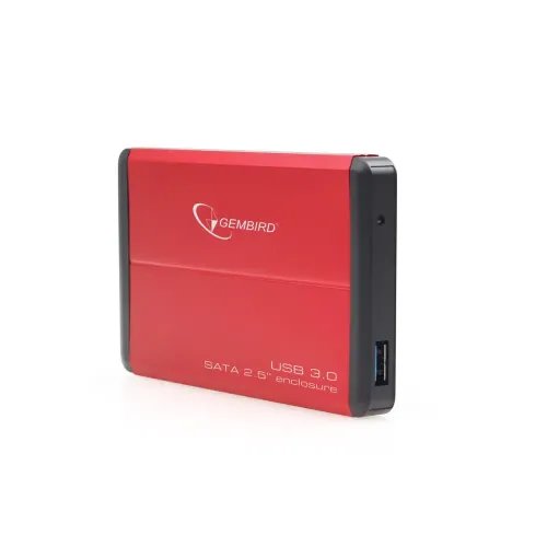 GEMBIRD USB 3.0 2.5 ENCLOSURE RED