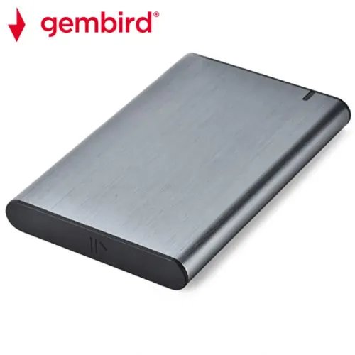 GEMBIRD USB 3.1 25 ENCLOSURE TYPE-C PORT GREY