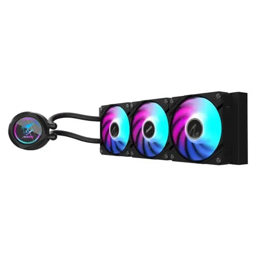GIGABYTECPUCoolerAORUSWATERFORCEII360LiquidCoolerARGB3x120mm