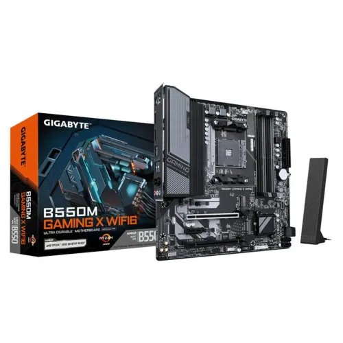 GIGABYTEMOTHERBOARDB550MGAMINGXWIFI6AM4MATX