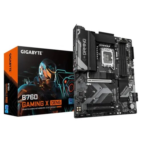 GIGABYTEMOTHERBOARDB760GAMINGXGEN5DDR51700ATX