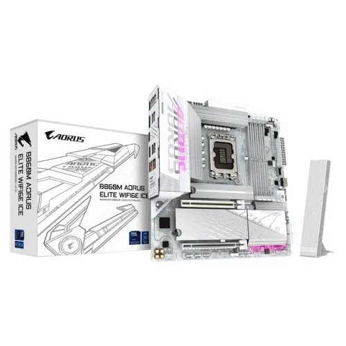 GIGABYTEMOTHERBOARDB860MAORUSELITEWIFI6ICEDDR51851MATX