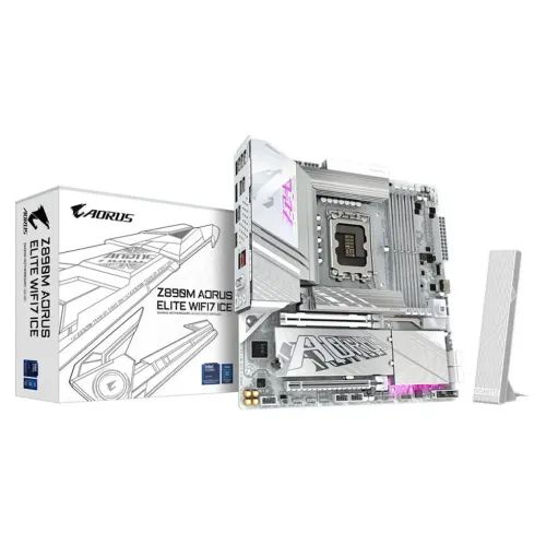 GIGABYTEMOTHERBOARDZ890MAELITEWF7ICE1851DDR5MATX