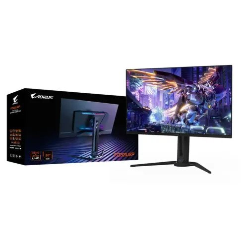 GIGABYTEMonitorAORUSFO32U2P32aposaposaposUHD003ms240HzOLEDHDMIDP3YearsW