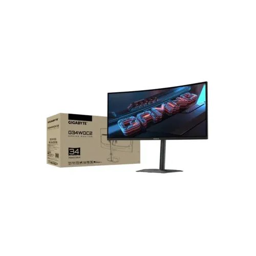 GIGABYTEMonitorG34WQC234aposaposVA1ms200HzHDMIDP3YearsW