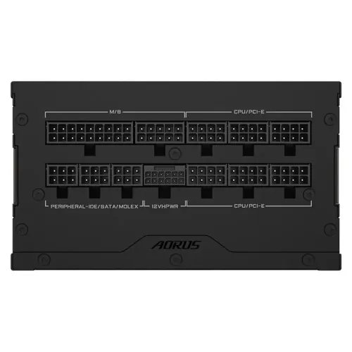 GIGABYTEPowerSupplyAORUSELITEP1000WFullyModular80PlusPlatinumPCIeGen5.0graphicscardSupport