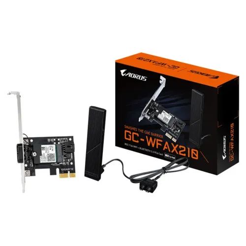 GIGABYTEWirelessPCIeWIFI6GC-WFAX2102400Mbps